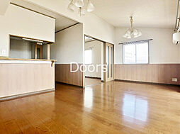 JR宇野線 大元駅 徒歩12分の賃貸マンション 2階2LDKのリビング/ダイニング