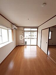 JR山陽本線 上道駅 3.2kmの賃貸アパート 2階2DKのリビング/ダイニング