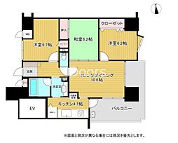 リビンコート厚生町 3LDKの間取図画像