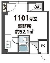 ギャラリービルの間取図画像