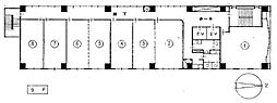 日宝新大阪第2ビルの間取図画像