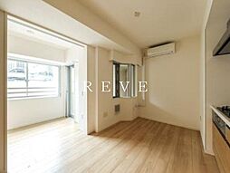 JR山手線 五反田駅 徒歩4分の賃貸マンション 10階1DKのリビング/ダイニング