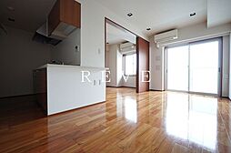 東京メトロ日比谷線 広尾駅 徒歩10分の賃貸マンション 6階1LDKのリビング/ダイニング