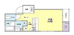 JR中央線 四ツ谷駅 徒歩12分の賃貸マンション 5階1Kの間取り