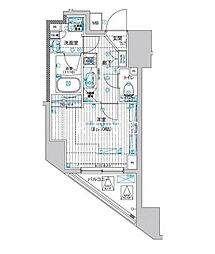 JR総武線 浅草橋駅 徒歩5分の賃貸マンション 3階1Kの間取り