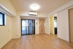 東京メトロ日比谷線 八丁堀駅 徒歩3分の賃貸マンション 6階1LDKのリビング/ダイニング