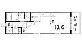 サムティ三宮レガニールワンルーム棟7階8.1万円