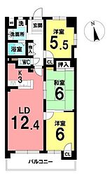 間取図画像 3LDK