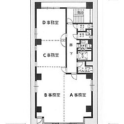 若杉グランドビル別館の間取図画像