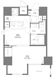 ル・リオン池袋コンフォート 1DKの間取図画像