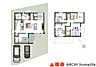 間取り：【飾東町庄B】1Fは17帖LDK+タタミコーナー2帖！2Fには物干しスペースあり！