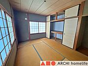 2F6帖和室。バルコニーがございます。