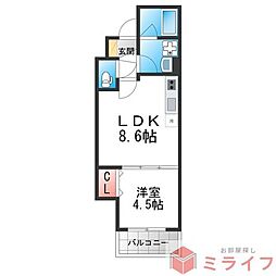 D porta avenue 1階/-