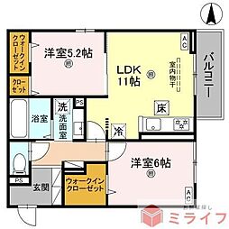 Wisteria 三信 1階/-