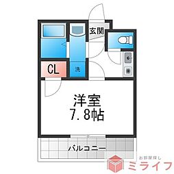 プロシード東小橋 4階/-