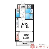 8階 / 1DK / 28.49㎡