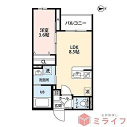 パロス西堤 1階