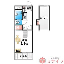 レオパレスCOMFORTひらのIII 2階