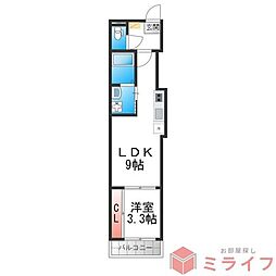 ハーモニーテラス田島 2階
