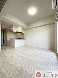 プレサンス緑橋ソレアス 13階1LDKのリビング/ダイニング