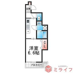 クレアール西今川 3階/-