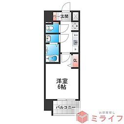 アドバンス大阪クラージュ 2階