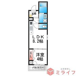 Rパレス矢田 1階