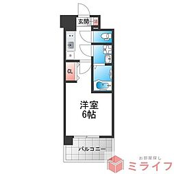 エスリード ザ・レーヴ大阪 4階/-