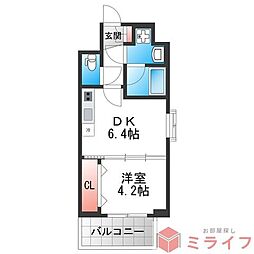 グランカーサ高井田 4階