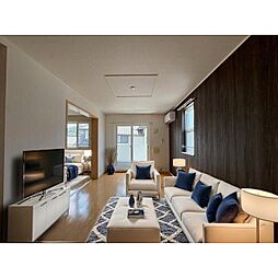 ボナールAOKI　B 203 2階2LDKのリビング/ダイニング