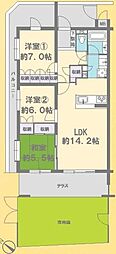 間取図画像 3LDK