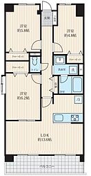 間取図画像 3LDK