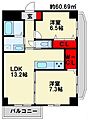 TGボナール浅川台B棟9階9.9万円