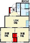 福岡県中間市長津1丁目：物件画像／株式会社トーマスリビング　三ヶ森店