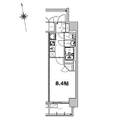 名古屋市営東山線 今池駅 徒歩5分の賃貸マンション 1階1Kの間取り