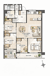 間取図画像 4LDK