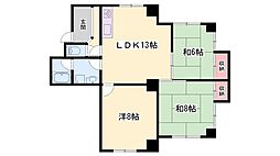 シャルムみつひろ 3LDKの間取図画像