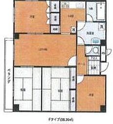 ソレーユ南条 3LDKの間取図画像