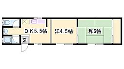 間取図画像 2DK
