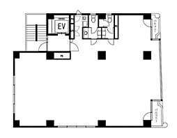 フレックス三軒茶屋上馬オフィスビルの間取図画像