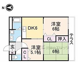 間取図画像 3DK