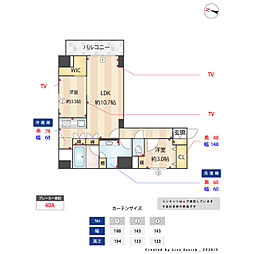 VALUE MAISON ryogoku(バリューメゾン両国) 1SLDKの間取図画像