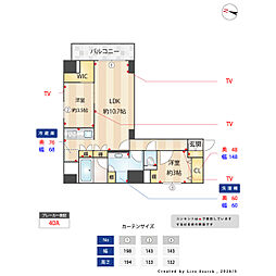 VALUE MAISON ryogoku(バリューメゾン両国) 1SLDKの間取図画像