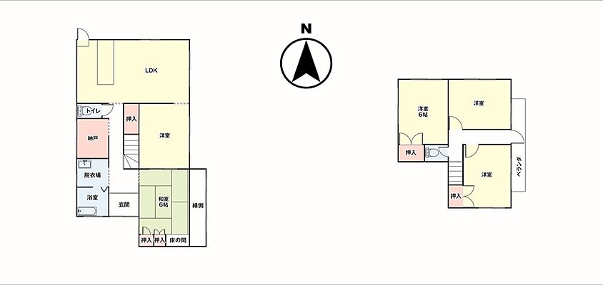 間取り KEM浅口市鴨方1期