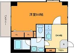 アール・ケープラザベイサイトヴュー横濱(206) 2階1DKの間取り