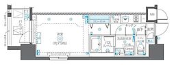 東京メトロ日比谷線 秋葉原駅 徒歩7分の賃貸マンション 3階1Kの間取り