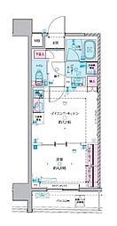 東京メトロ銀座線 神田駅 徒歩14分の賃貸マンション 5階1DKの間取り