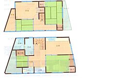 JR山陽本線 笠岡駅 徒歩7分 4SLKの間取り