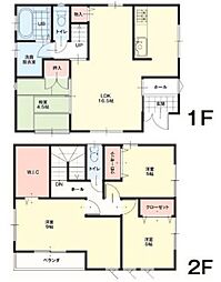 HMH入間郡越生町1期 4LDKの間取り