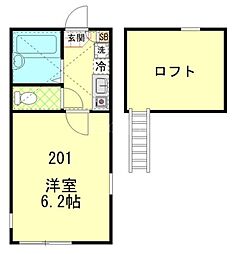 モントレー〜ＭＯＮＴＥＲＥＹ〜 2階1Kの間取り